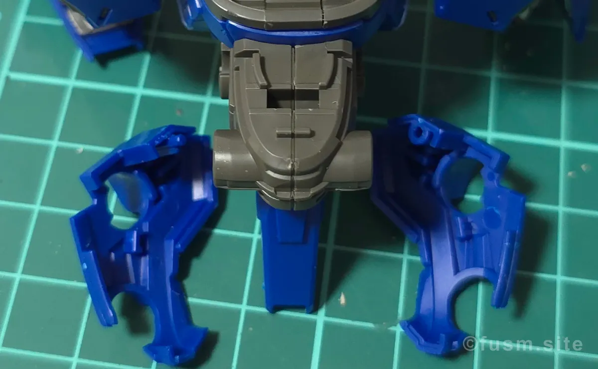 MGSD デスティニーガンダム レビュー バックパックレビュー 07