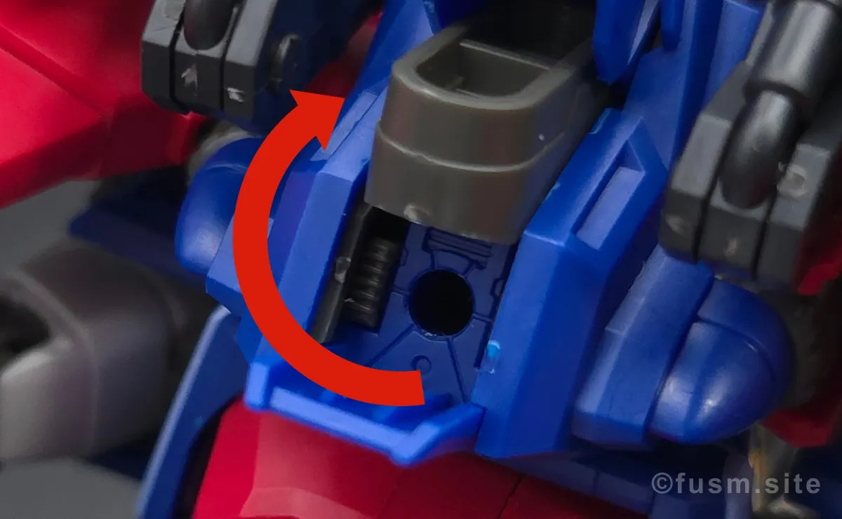 MGSD デスティニーガンダム レビュー バックパックレビュー 可動域 02