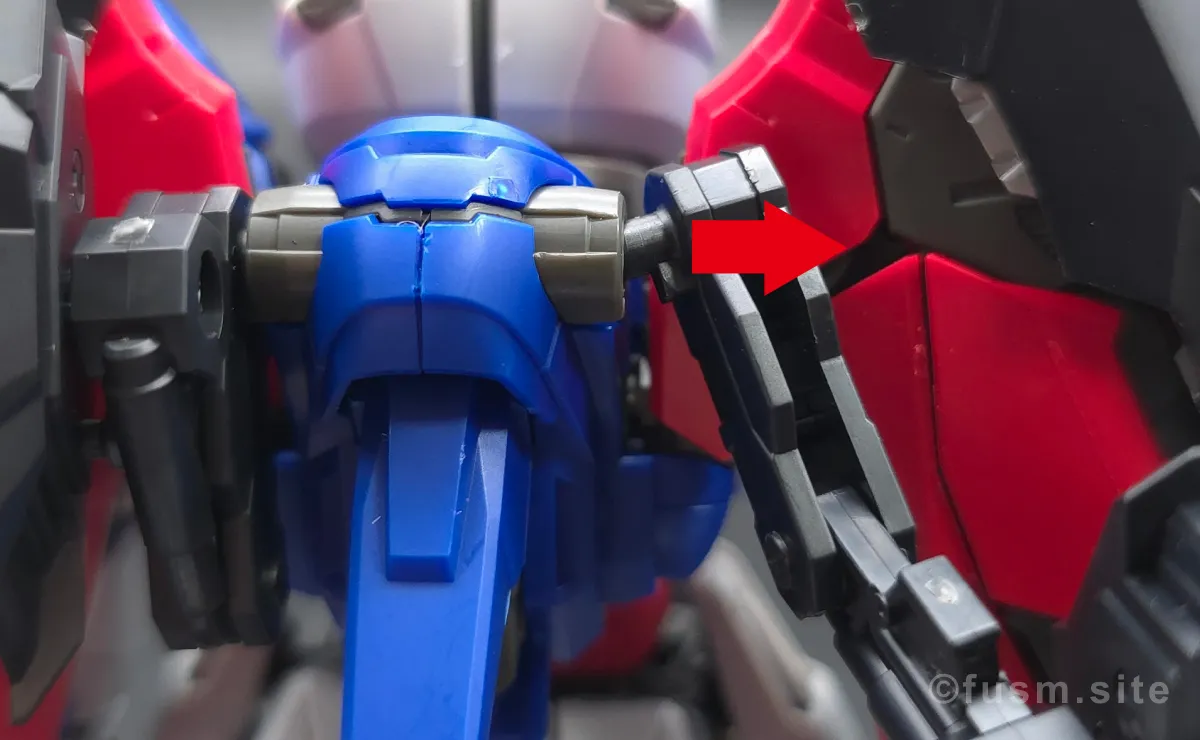 MGSD デスティニーガンダム レビュー バックパックレビュー 可動域 04