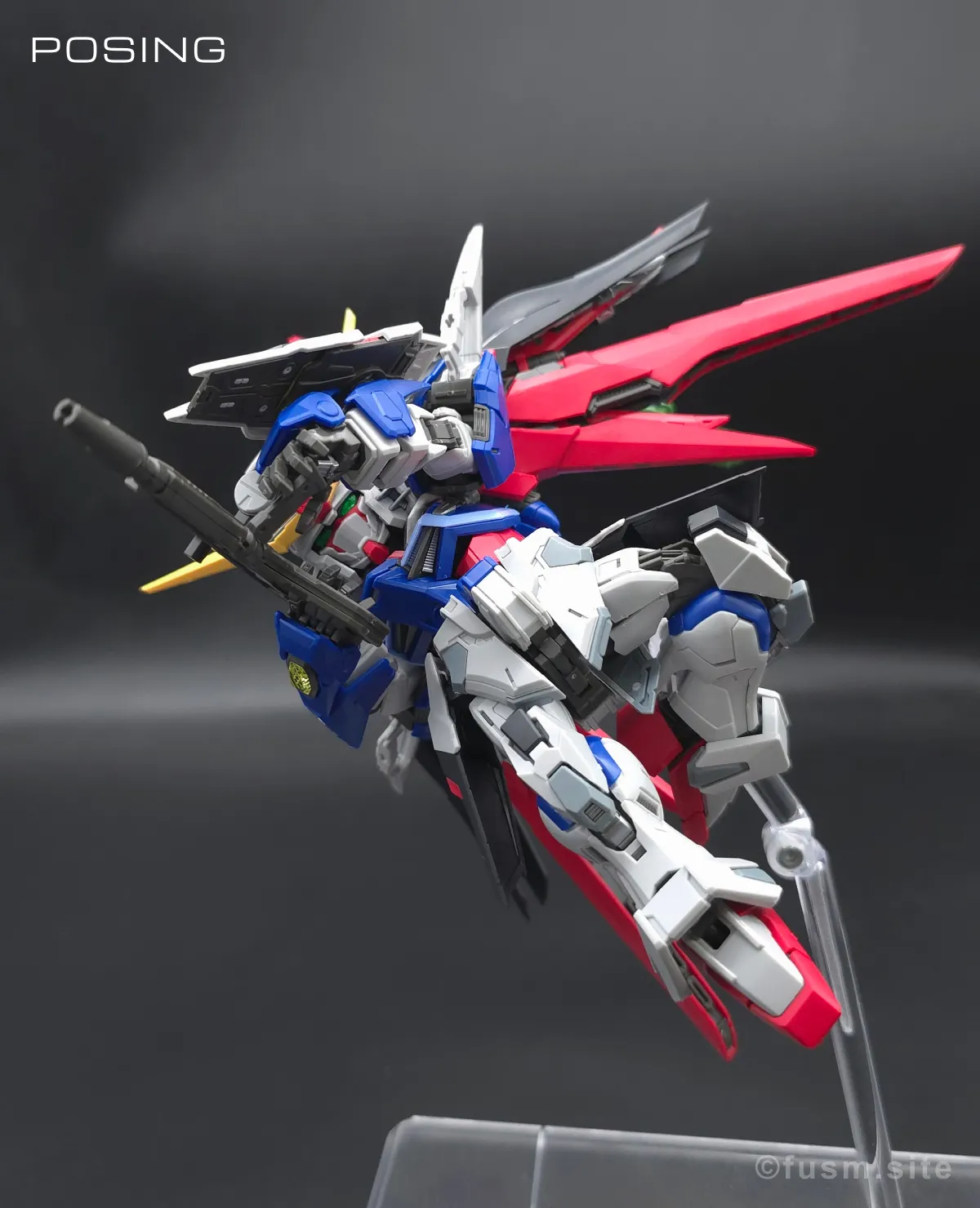 MGSD デスティニーガンダム レビュー ポージング 05