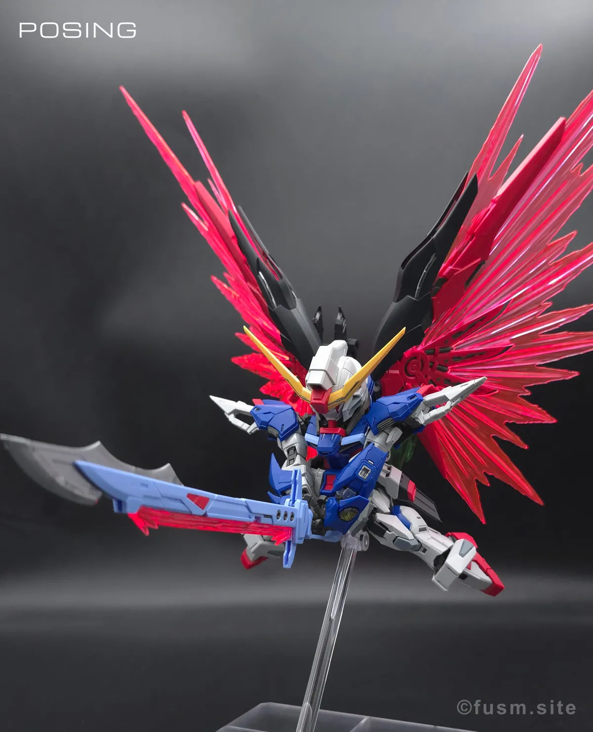 MGSD デスティニーガンダム レビュー ポージング 20