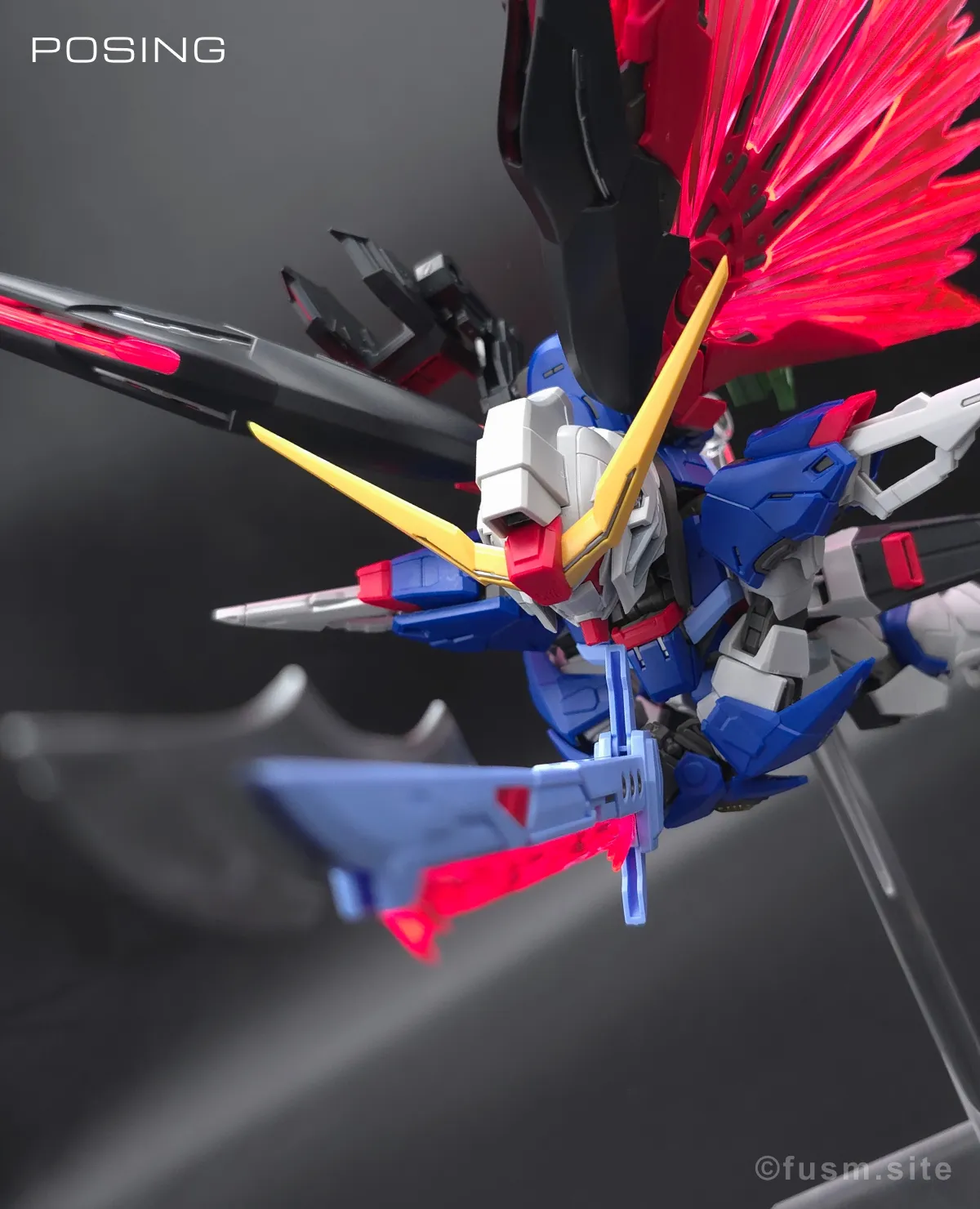 MGSD デスティニーガンダム レビュー ポージング 21