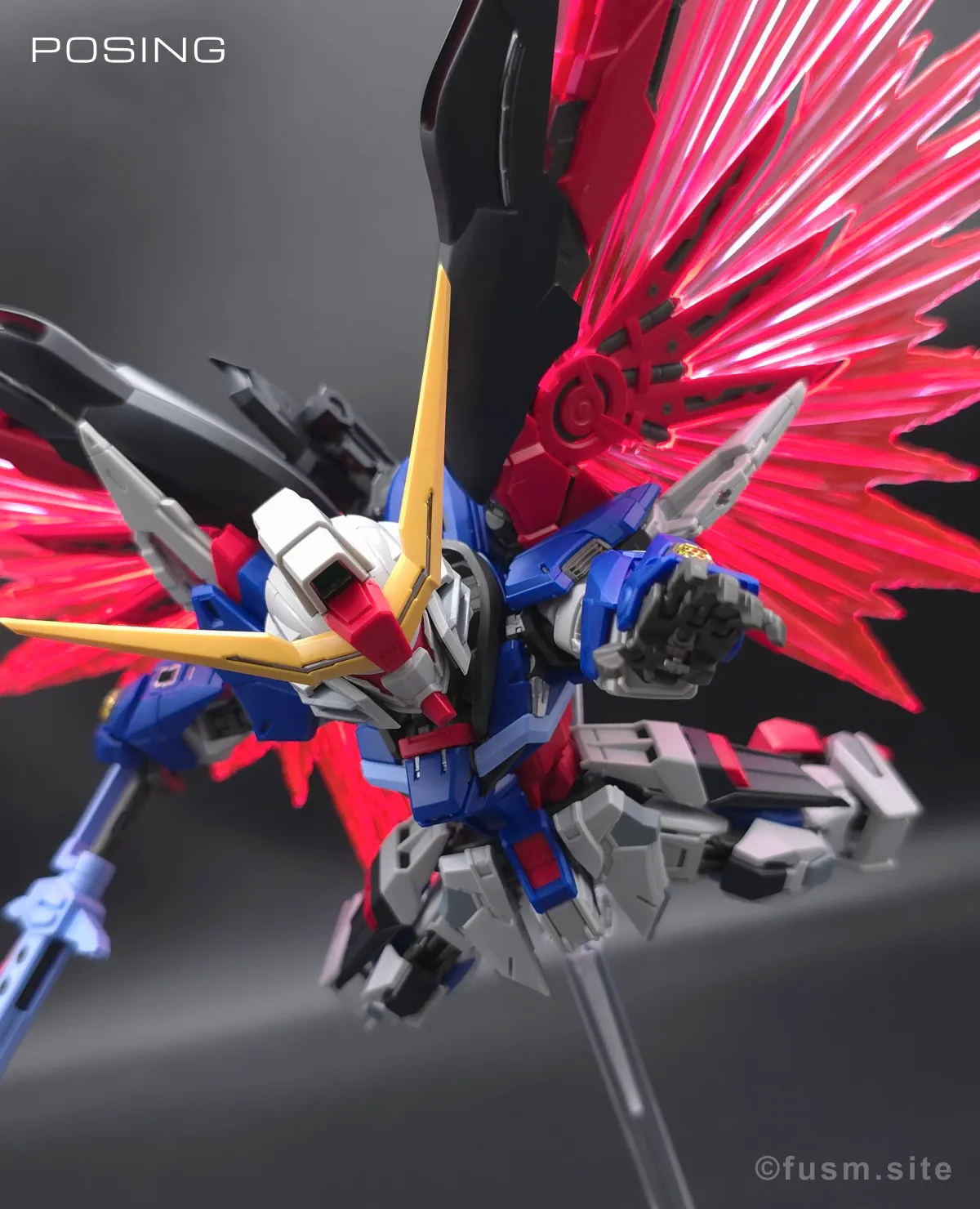 MGSD デスティニーガンダム レビュー ポージング 23