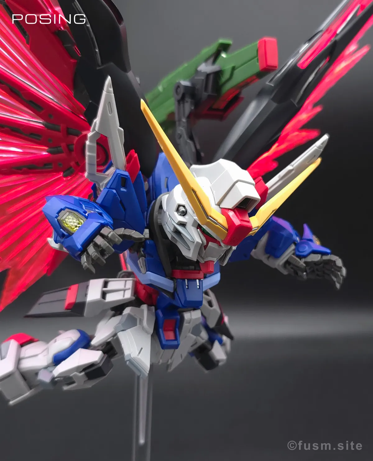 MGSD デスティニーガンダム レビュー ポージング 25