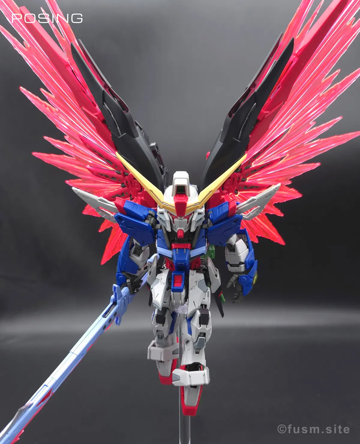 MGSD デスティニーガンダム レビュー ポージング 27