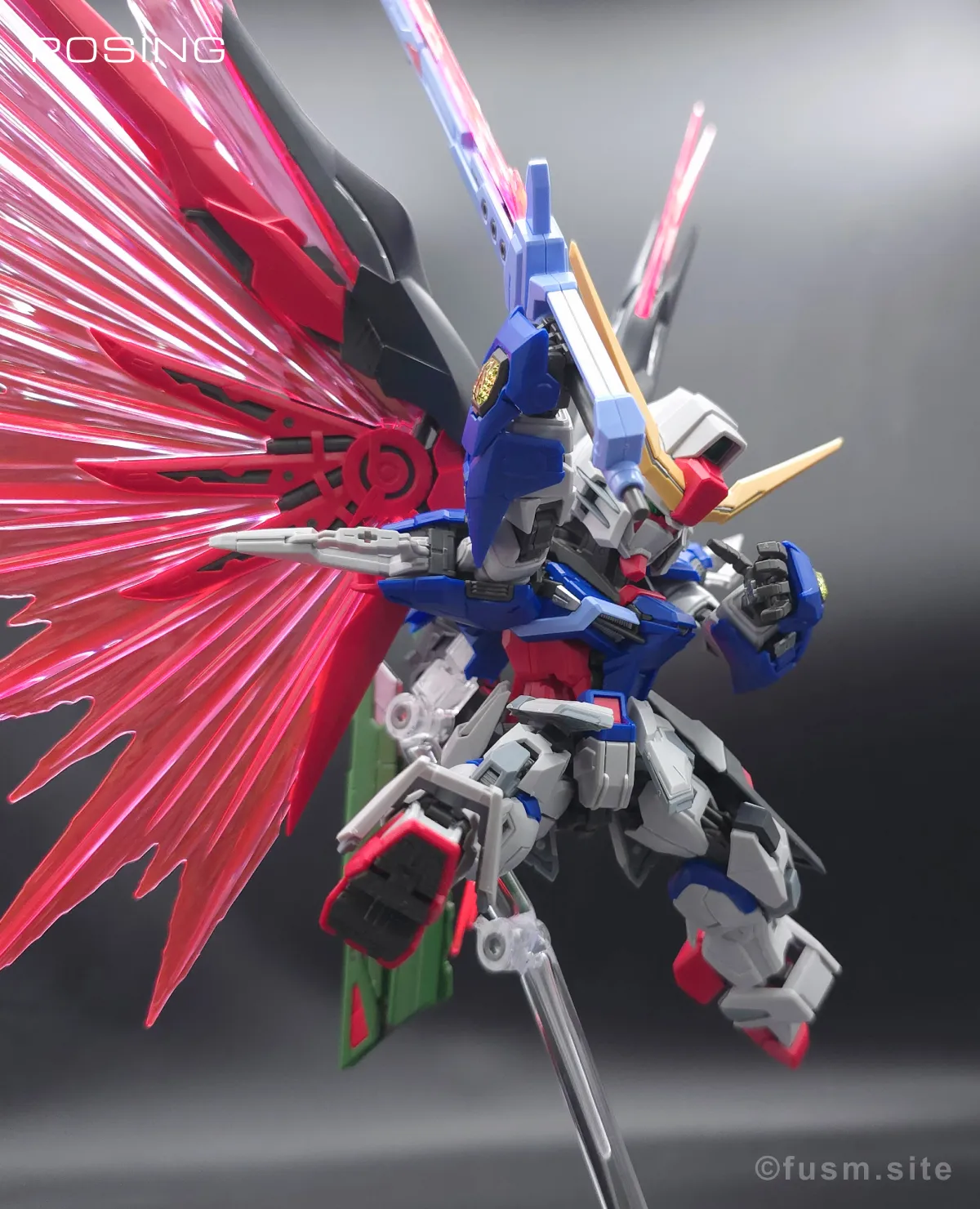 MGSD デスティニーガンダム レビュー ポージング 28