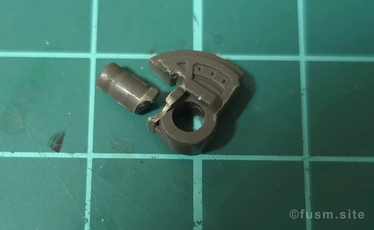 MGSD デスティニーガンダム レビュー 耐久力が弱い箇所 07