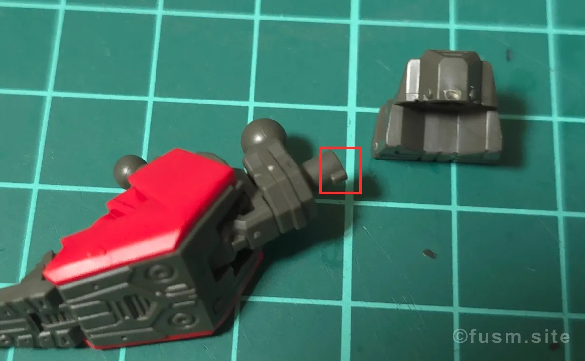 MGSD デスティニーガンダム レビュー パーツ・構造・組み立て 01