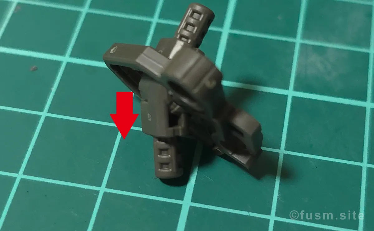 MGSD デスティニーガンダム レビュー パーツ・構造・組み立て 03