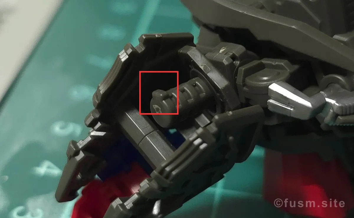 MGSD デスティニーガンダム レビュー パーツ・構造・組み立て 04