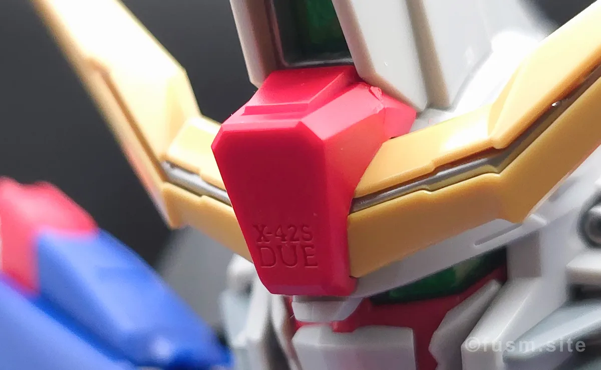 MGSD デスティニーガンダム レビュー 頭部ディテール 02