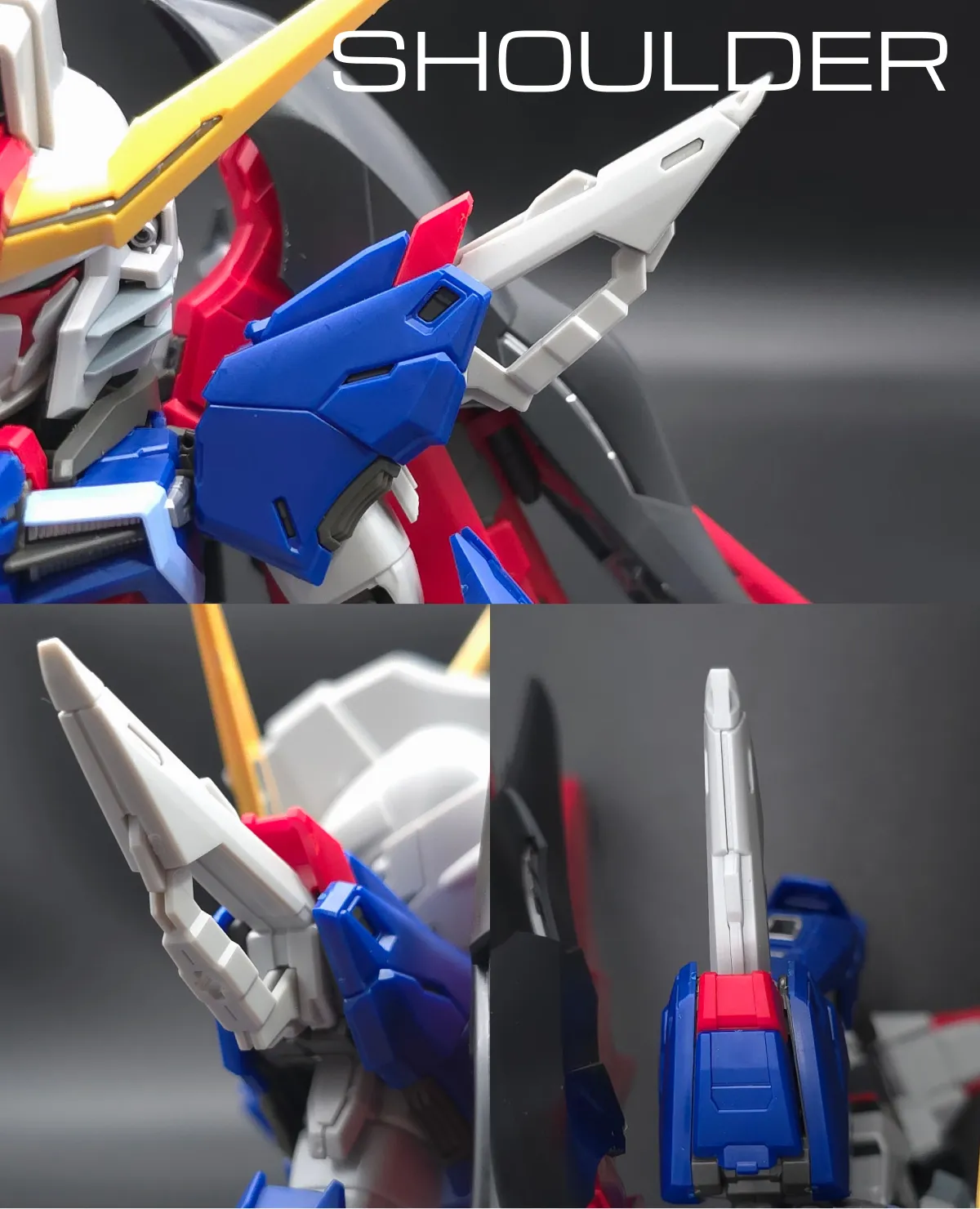 MGSD デスティニーガンダム レビュー 肩ディテール 01