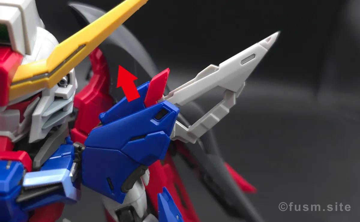 MGSD デスティニーガンダム レビュー 肩ディテール ギミック 01