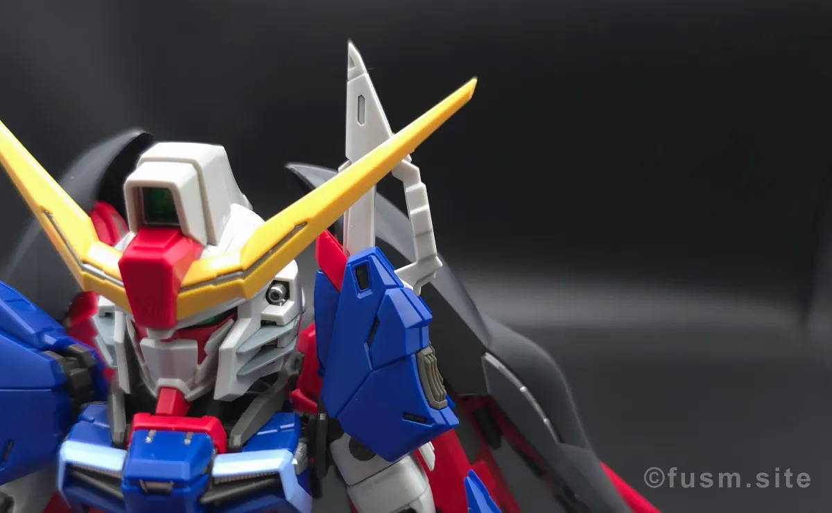 MGSD デスティニーガンダム レビュー 肩ディテール 可動域 01