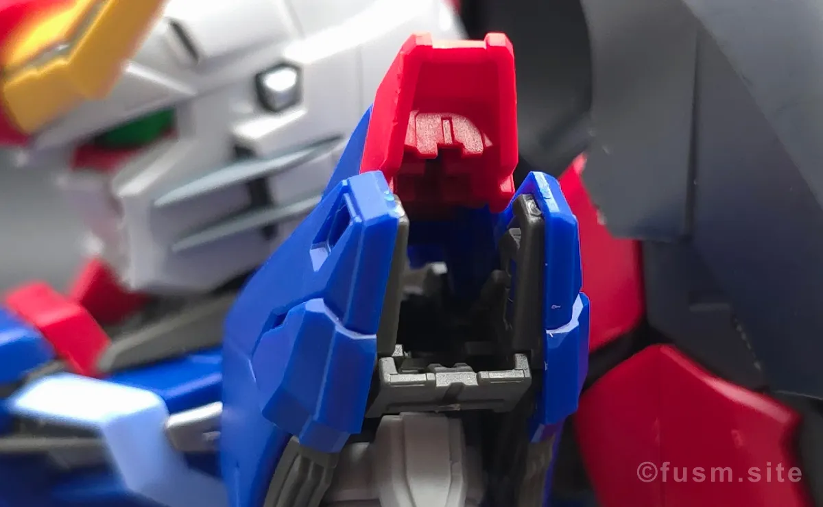 MGSD デスティニーガンダム レビュー 肩ディテール 可動域 03