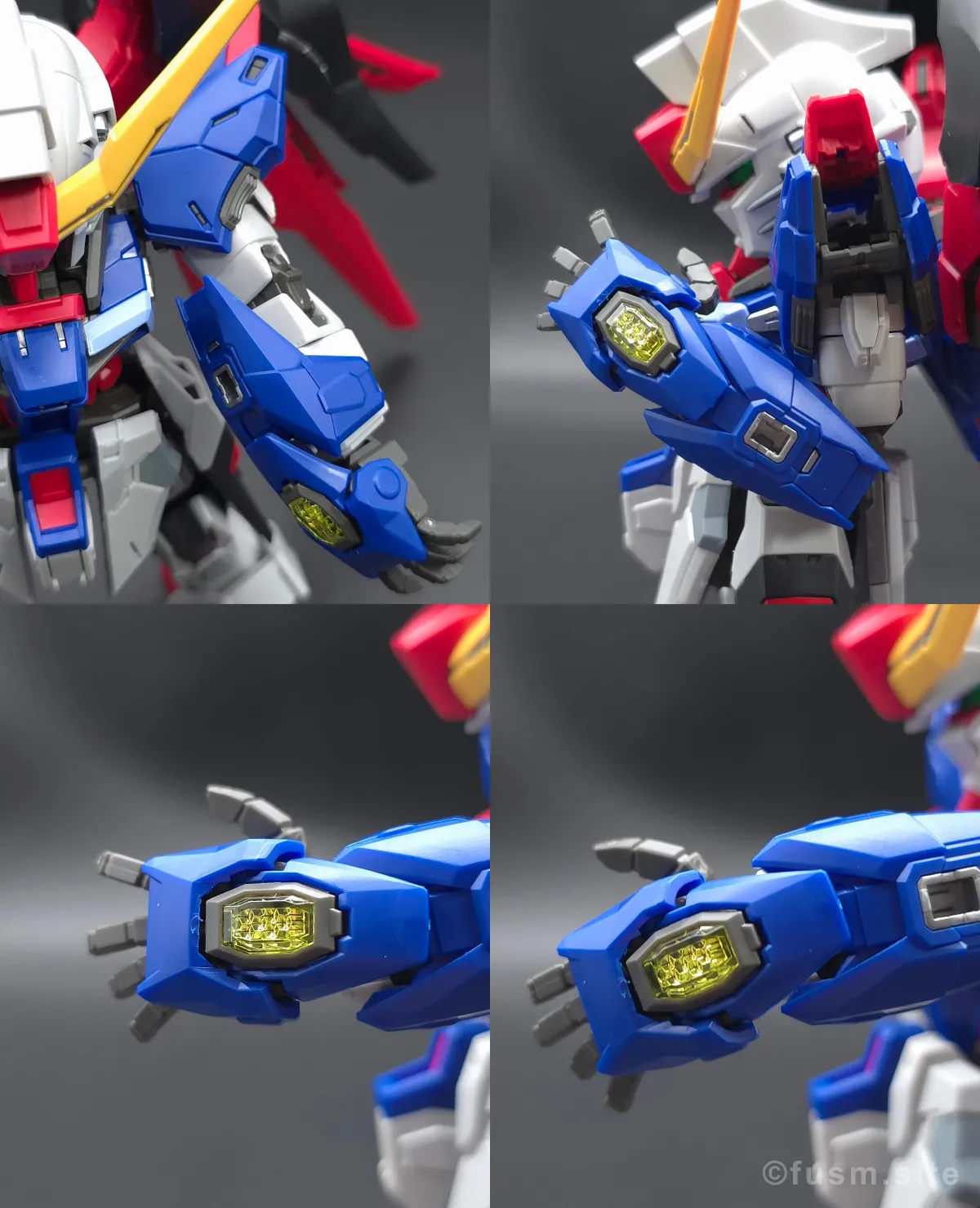 MGSD デスティニーガンダム レビュー 腕部ディテール 可動域 01