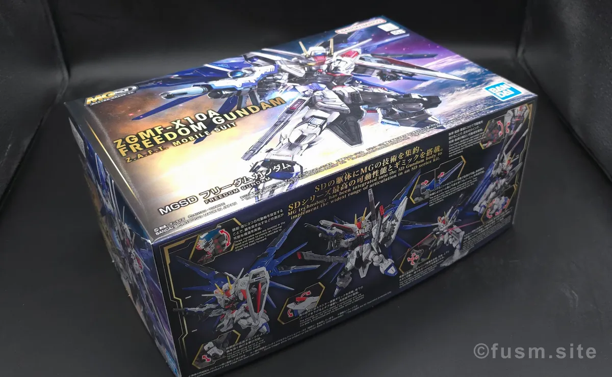 MGSD フリーダムガンダム レビュー パッケージ 00