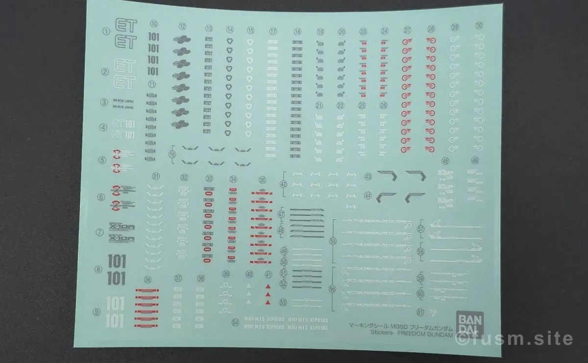 MGSD フリーダムガンダム レビュー パッケージ 04