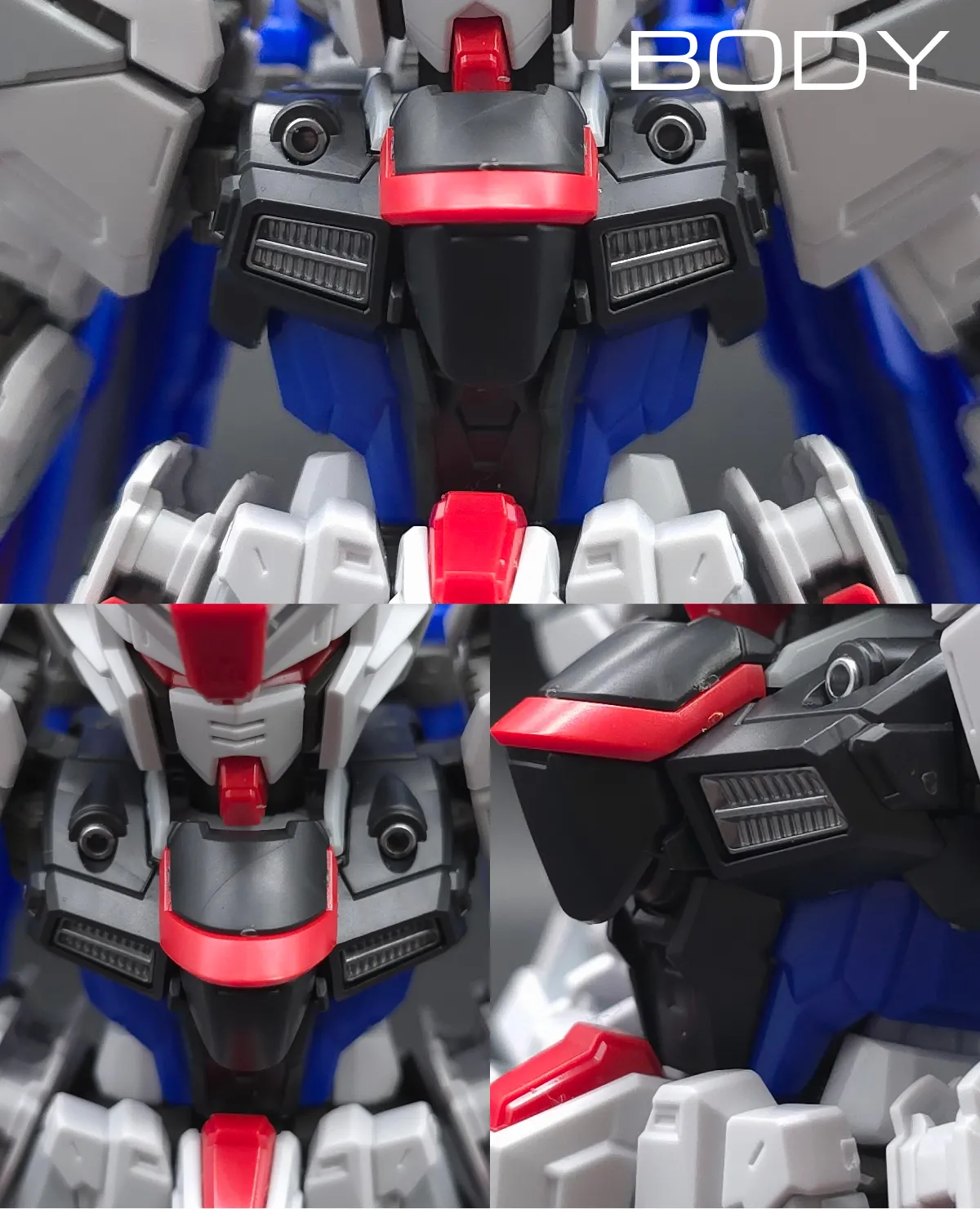 MGSD フリーダムガンダム レビュー 胴体ディテール 01