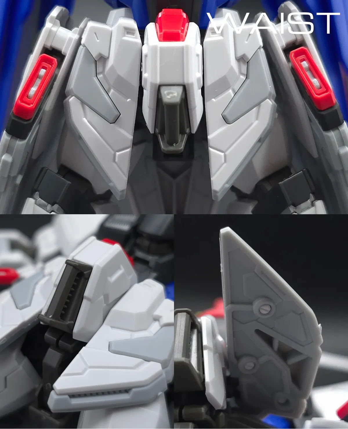 MGSD フリーダムガンダム レビュー 胴体ディテール 03