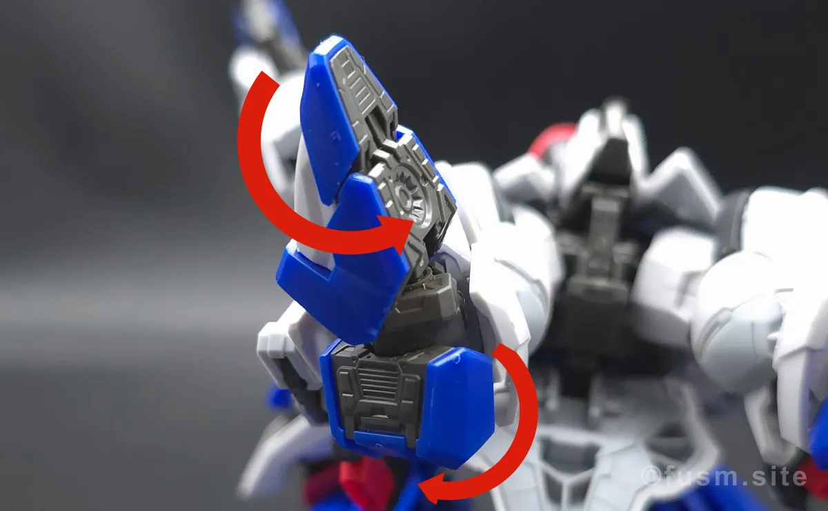 MGSD フリーダムガンダム レビュー 脚部ディテール 可動域 1