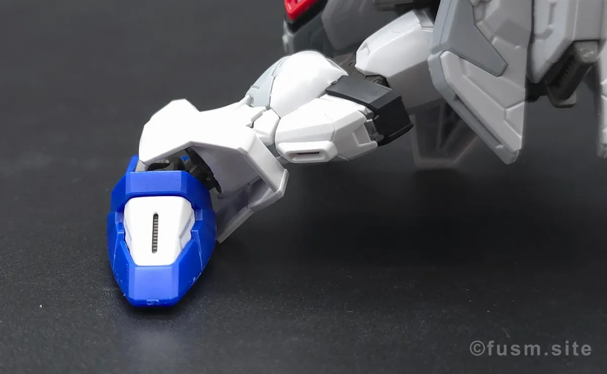 MGSD フリーダムガンダム レビュー 脚部ディテール 可動域 02