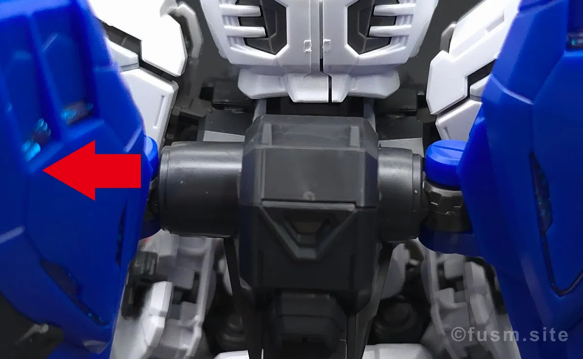 MGSD フリーダムガンダム レビュー バックパックレビュー 可動域 05