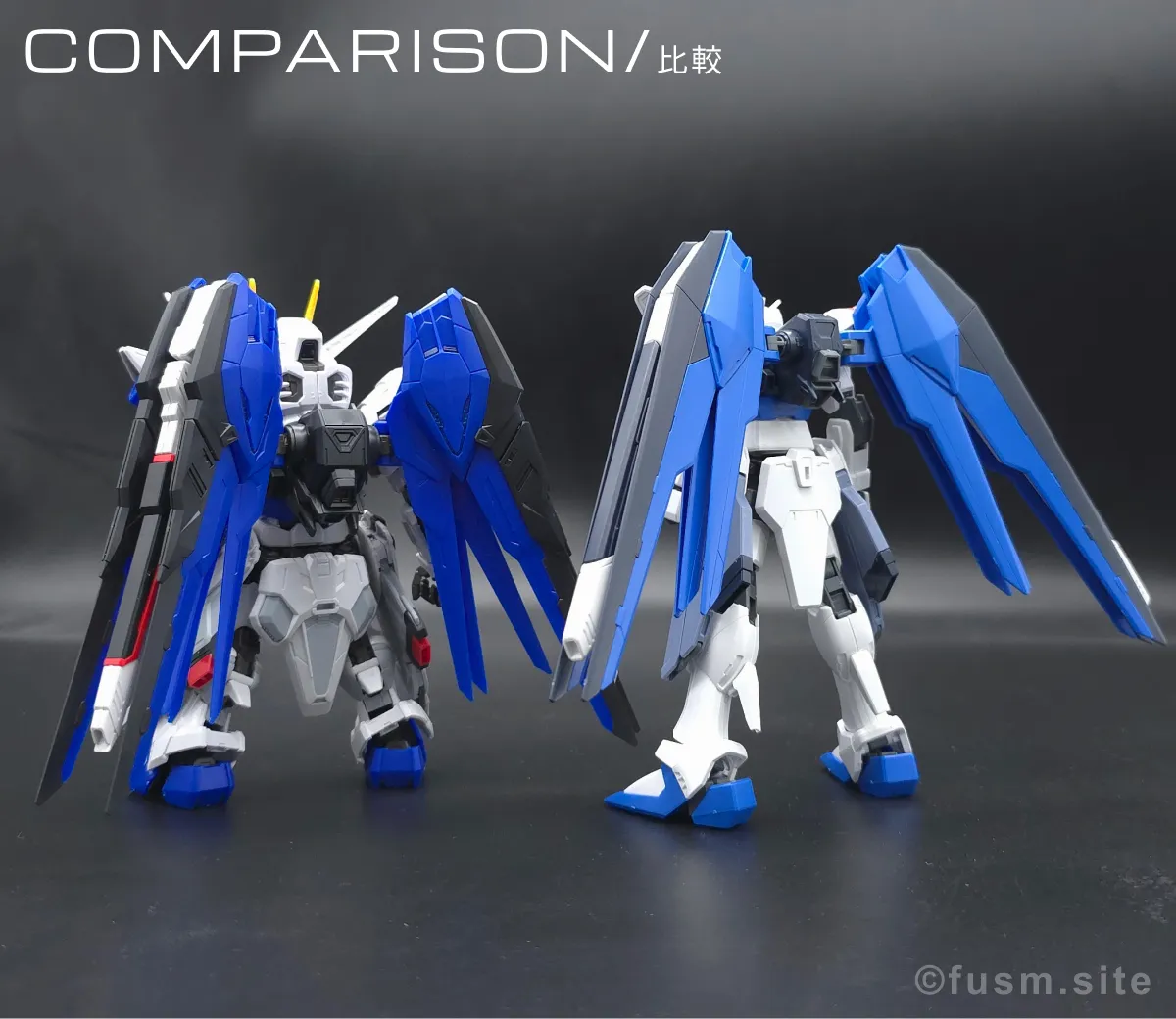 MGSD フリーダムガンダム レビュー 比較 03