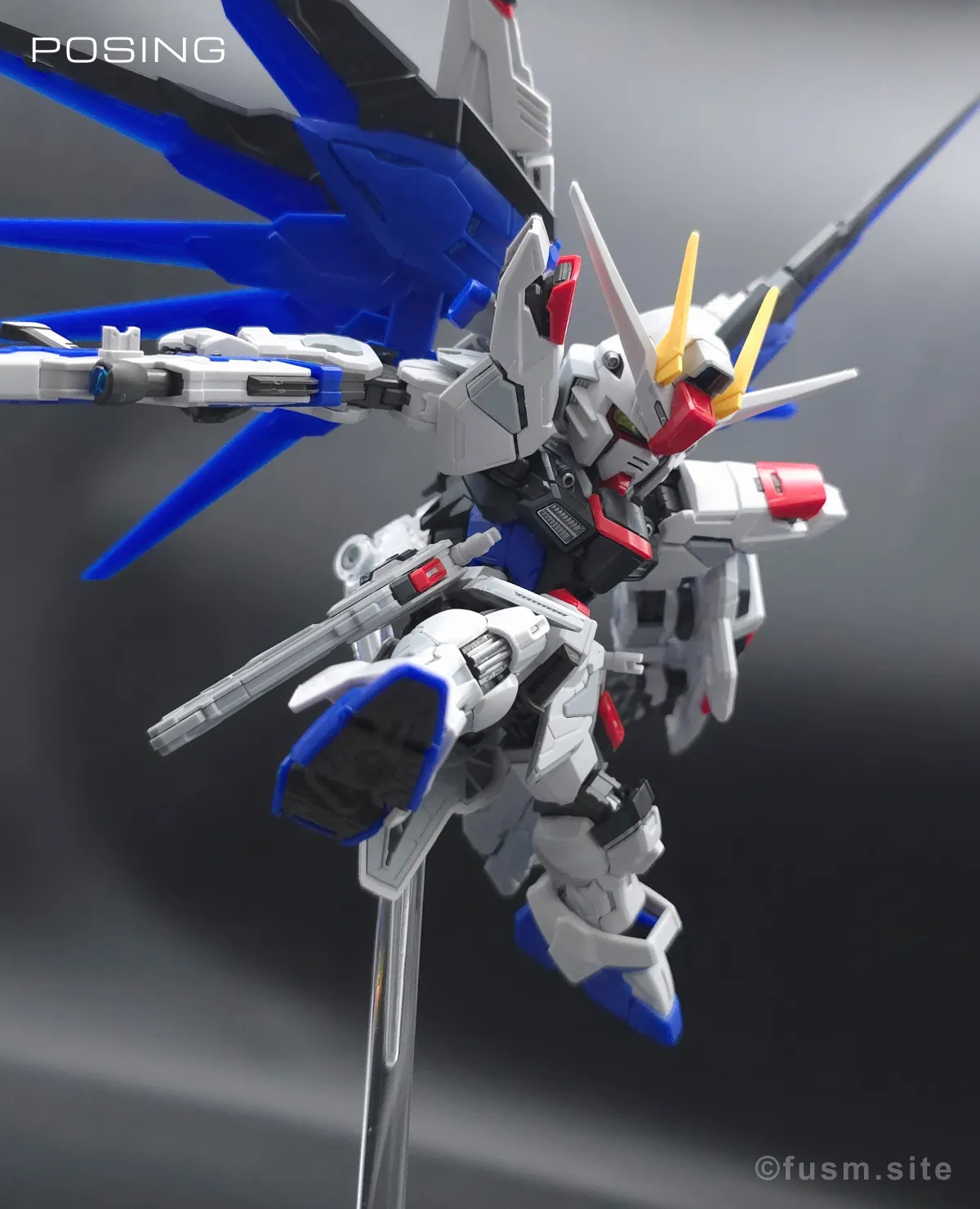 MGSD フリーダムガンダム レビュー ポージング 03