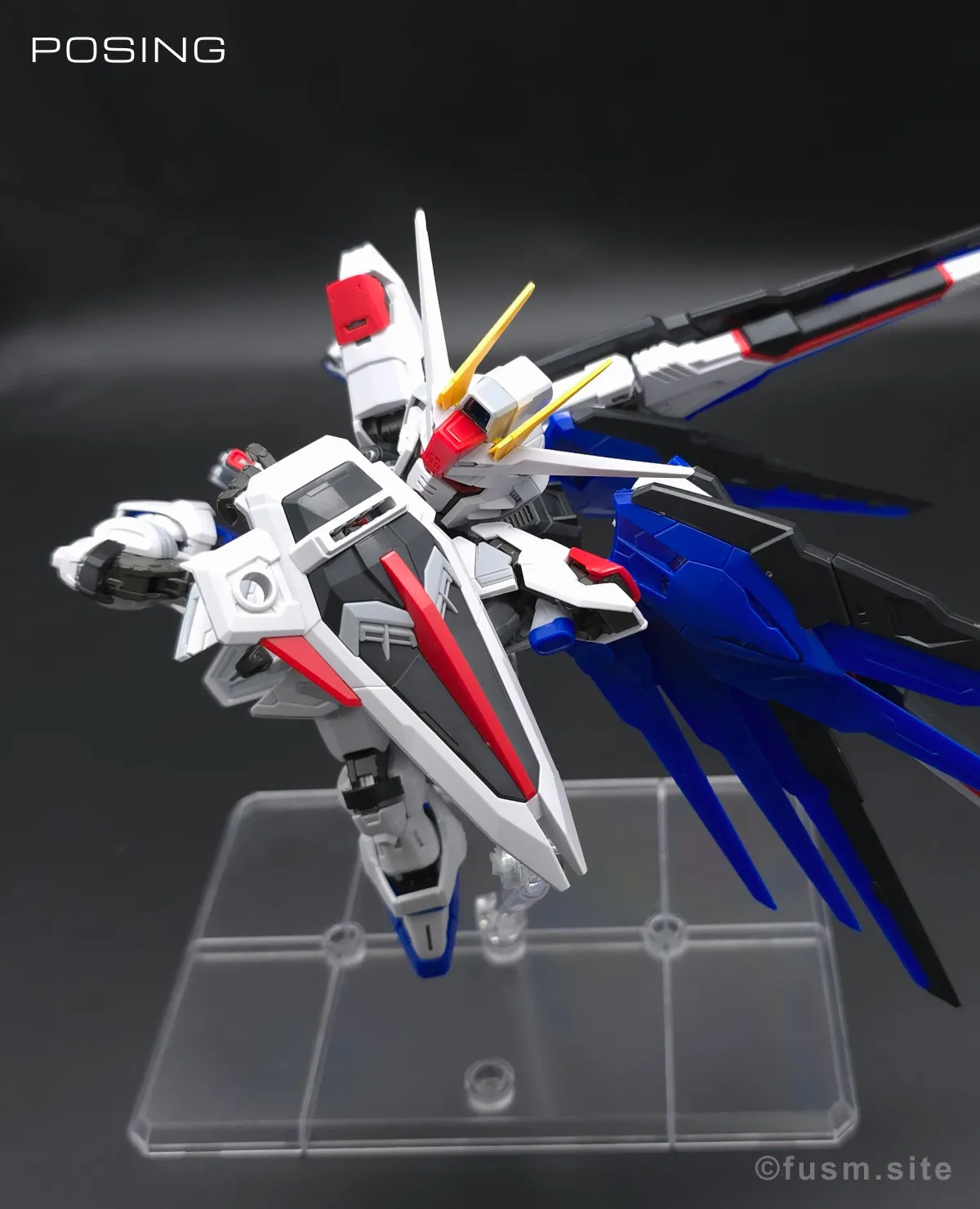 MGSD フリーダムガンダム レビュー ポージング 07