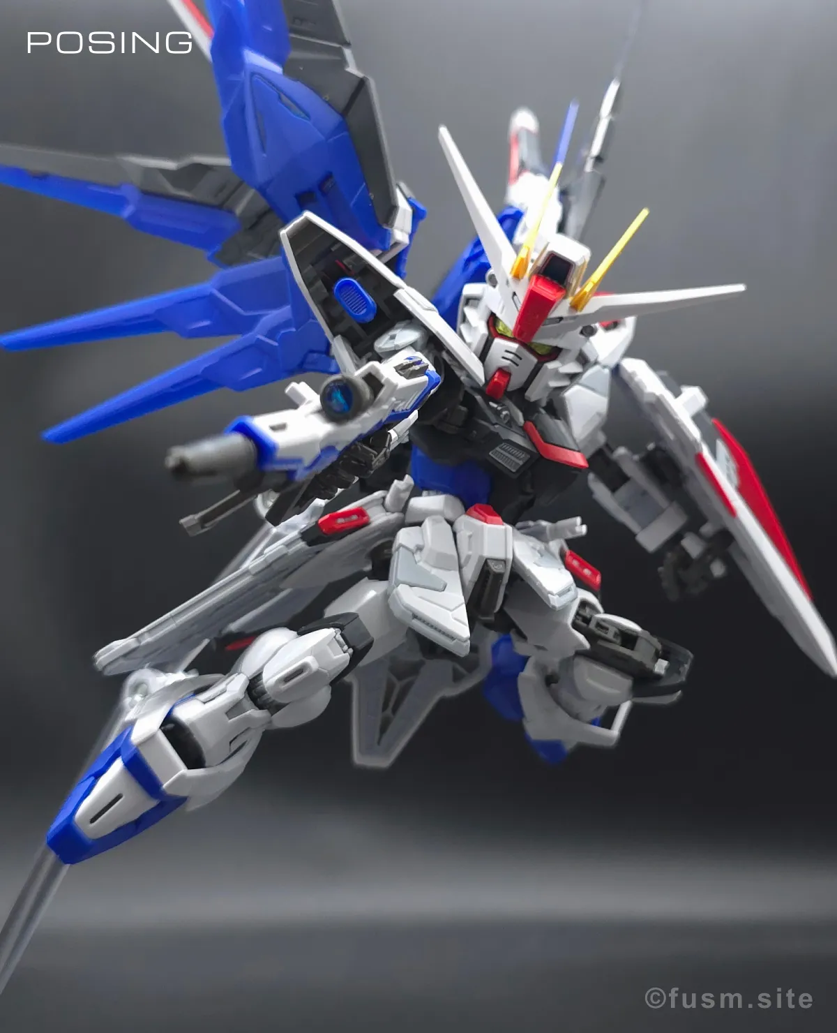 MGSD フリーダムガンダム レビュー ポージング 08