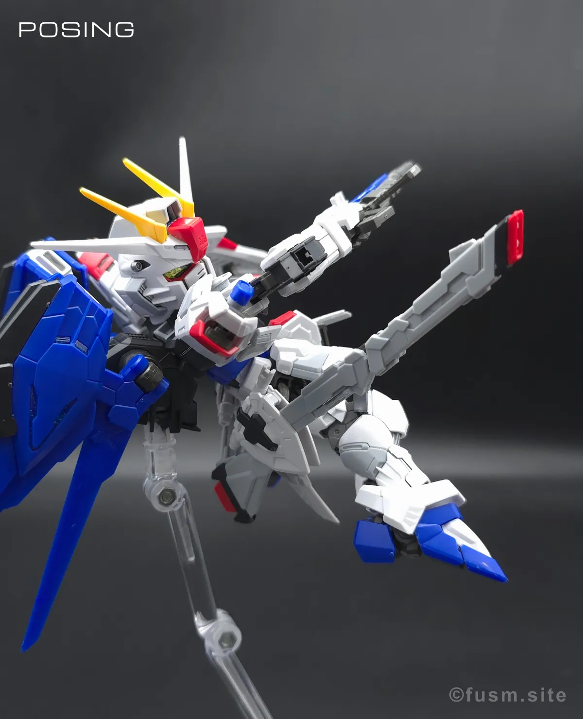 MGSD フリーダムガンダム レビュー ポージング 09