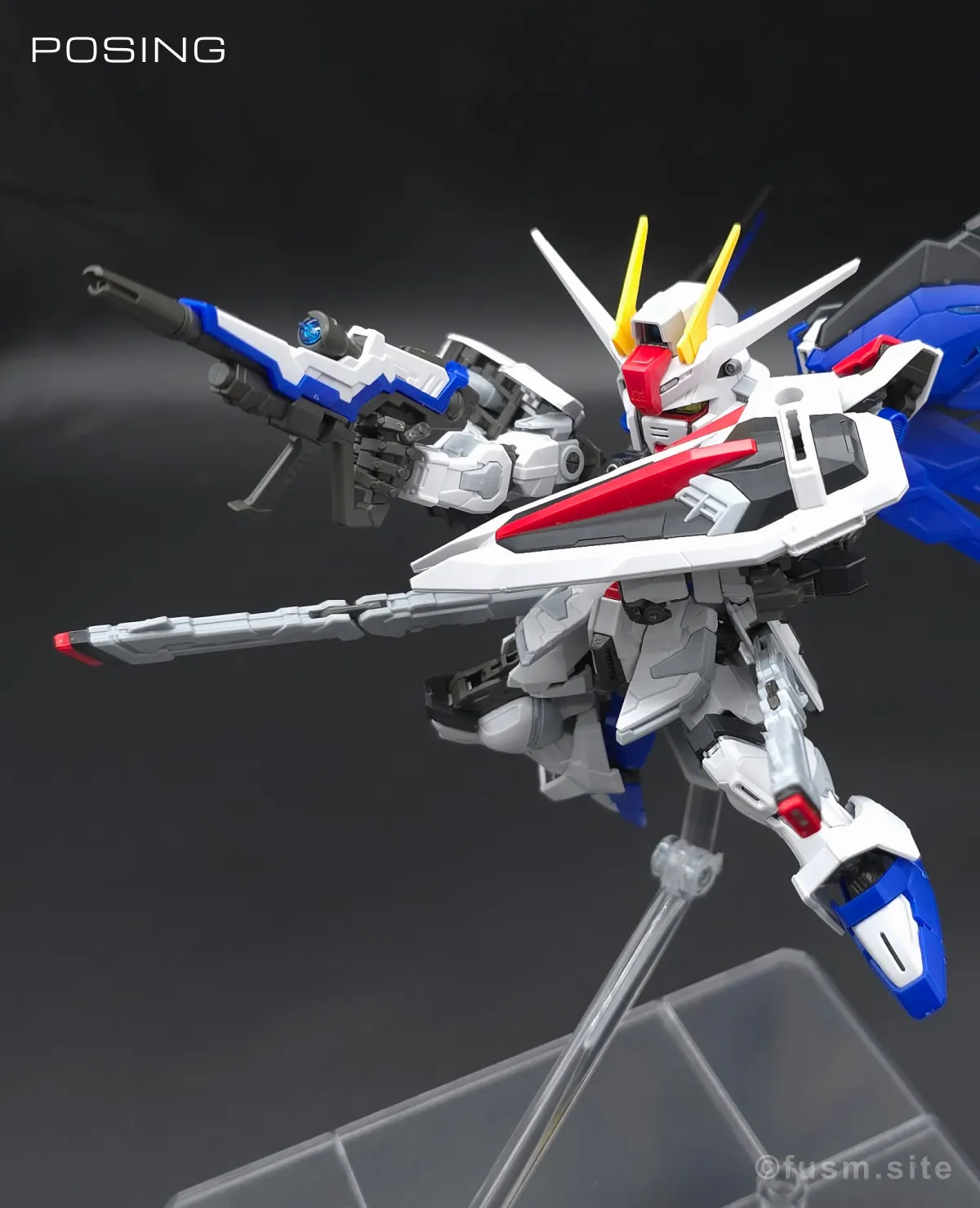 MGSD フリーダムガンダム レビュー ポージング 10