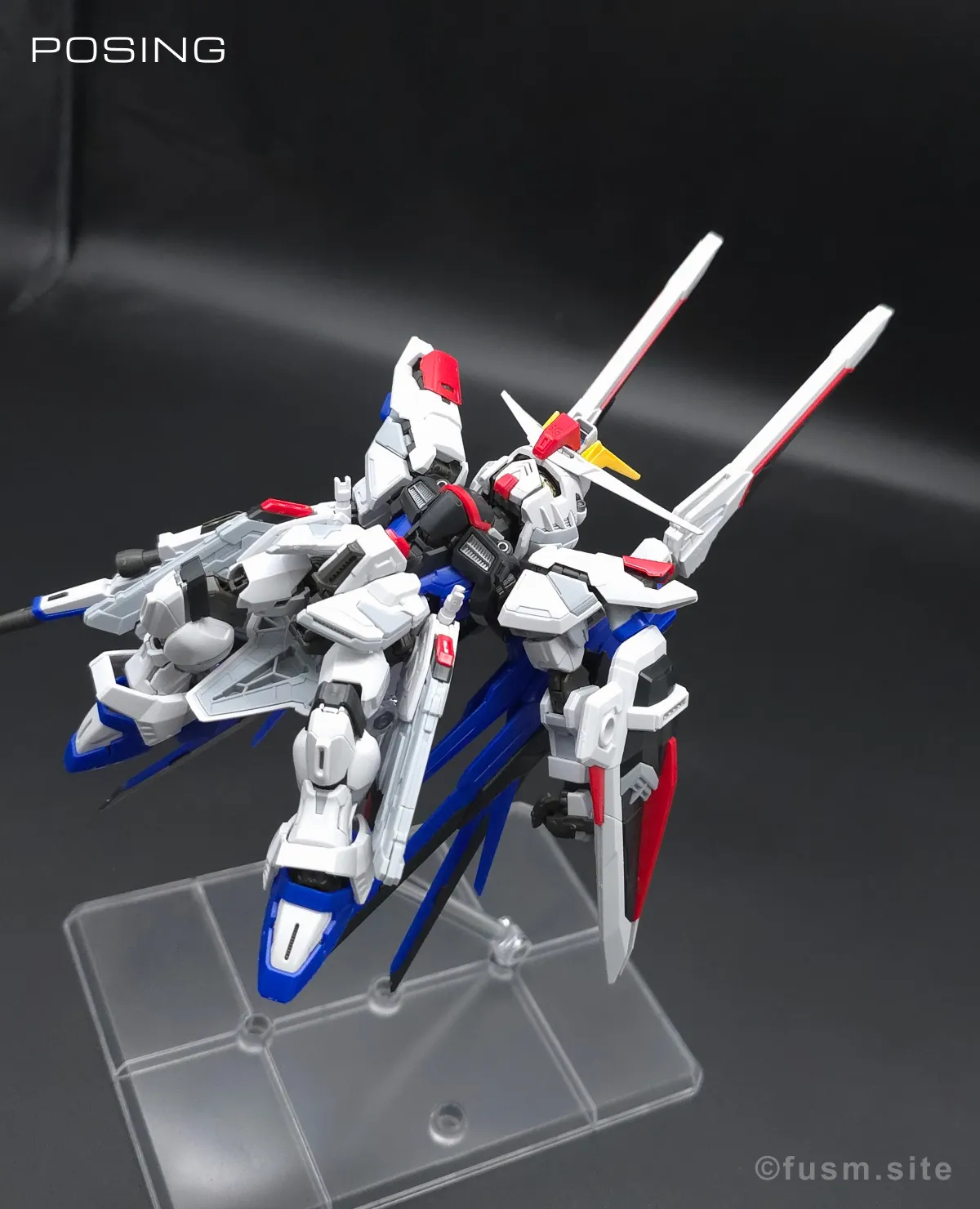 MGSD フリーダムガンダム レビュー ポージング 11