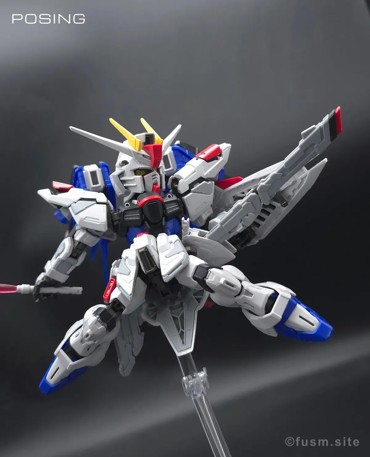 MGSD フリーダムガンダム レビュー ポージング 15