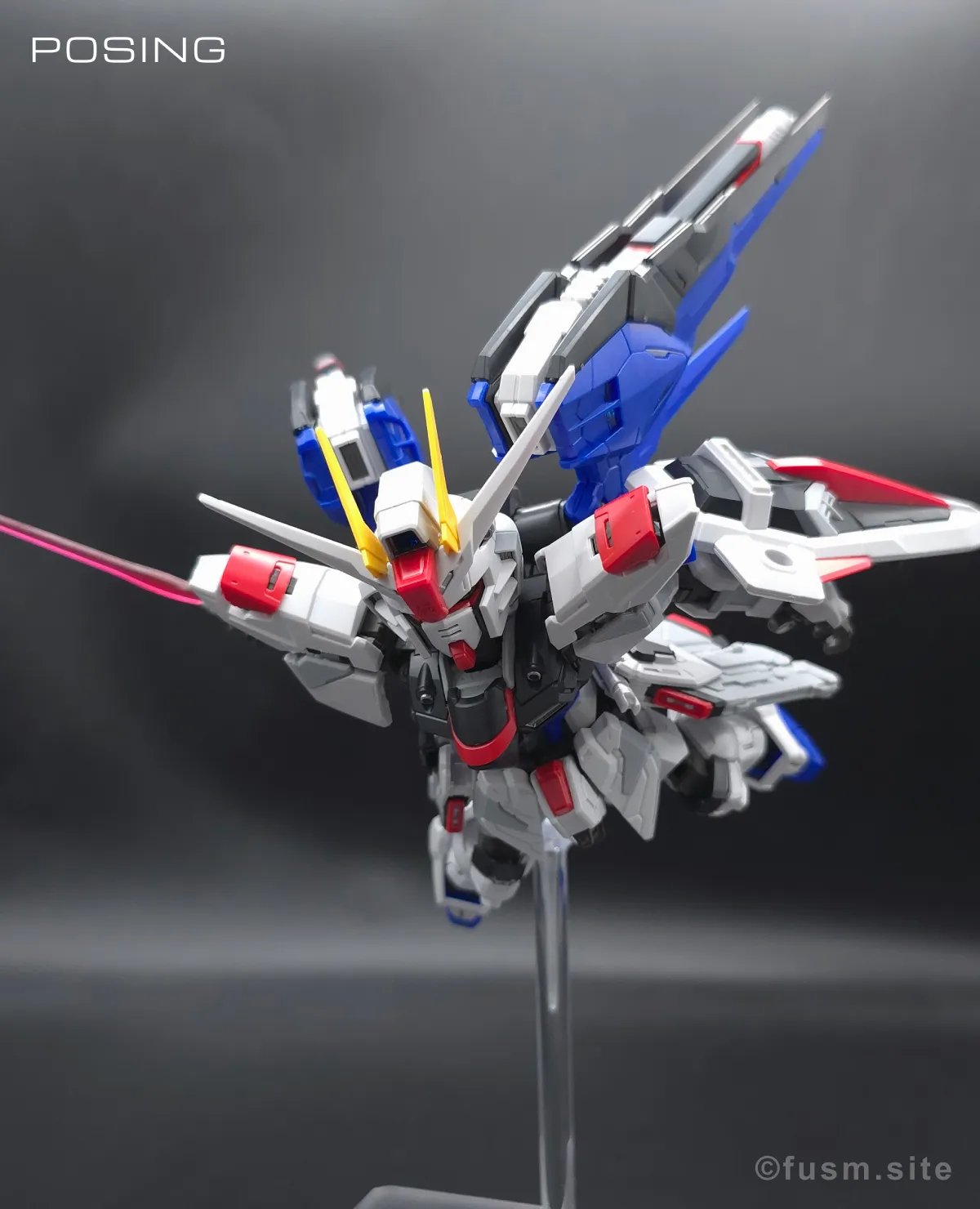 MGSD フリーダムガンダム レビュー ポージング 16