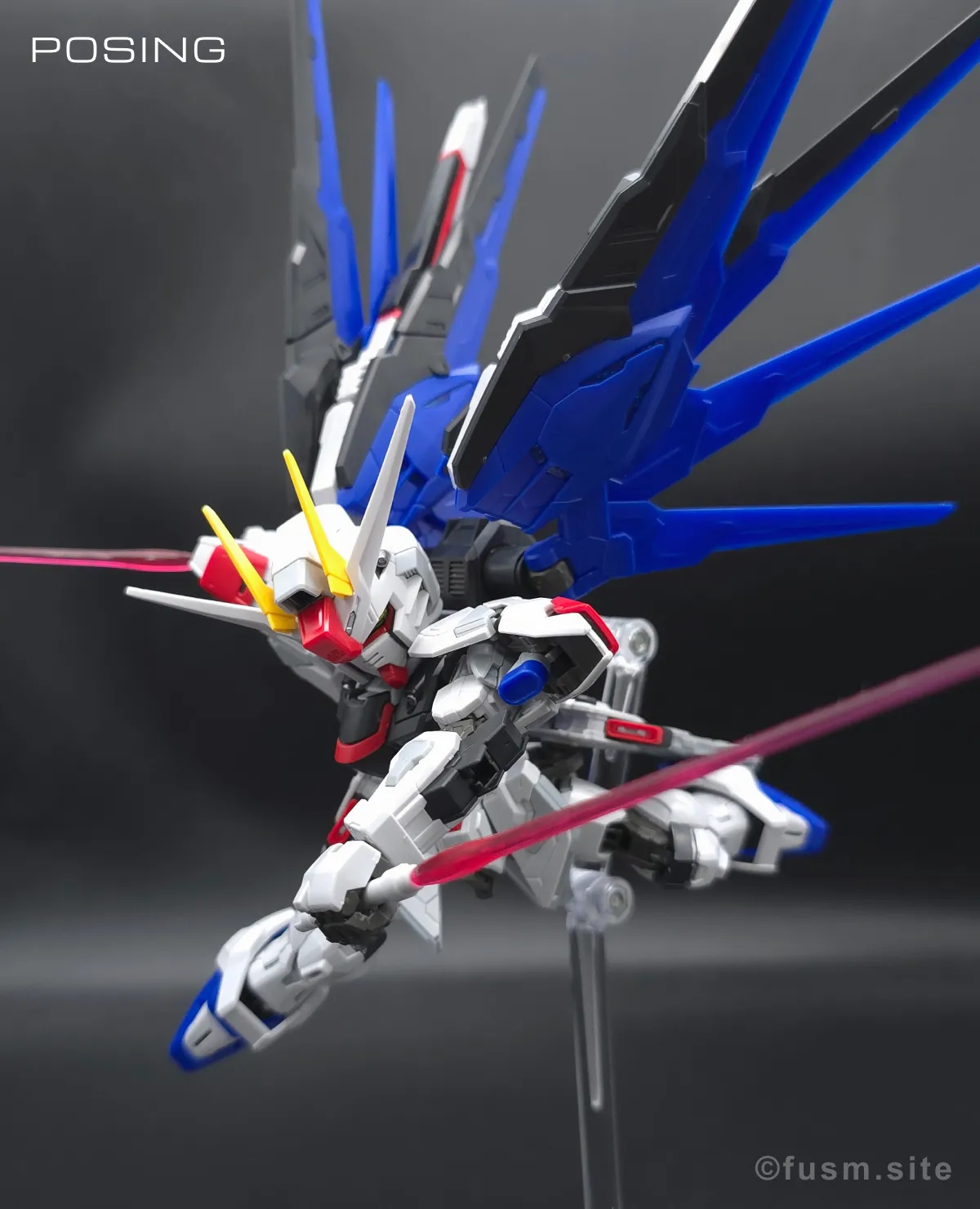 MGSD フリーダムガンダム レビュー ポージング 21