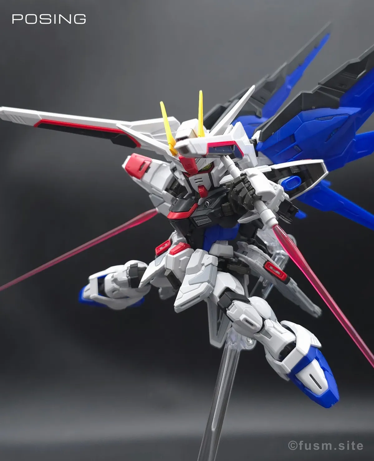 MGSD フリーダムガンダム レビュー ポージング 22