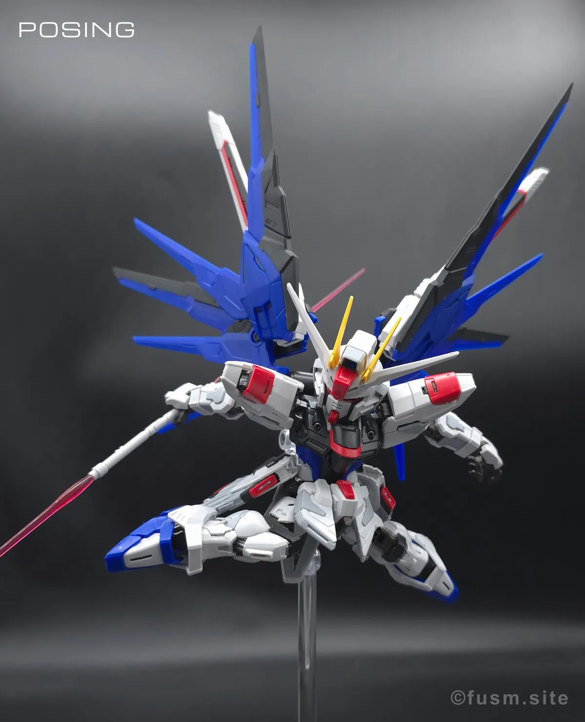 MGSD フリーダムガンダム レビュー ポージング 25