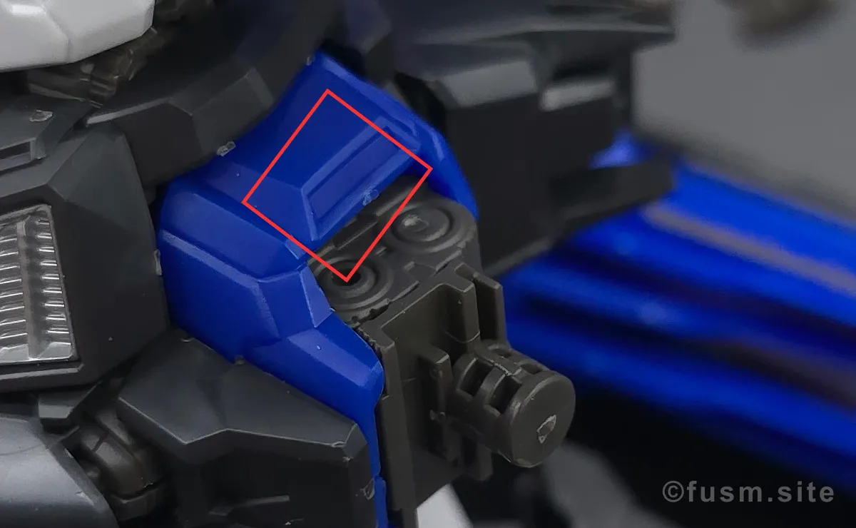 MGSD フリーダムガンダム レビュー 耐久力が弱い箇所 03