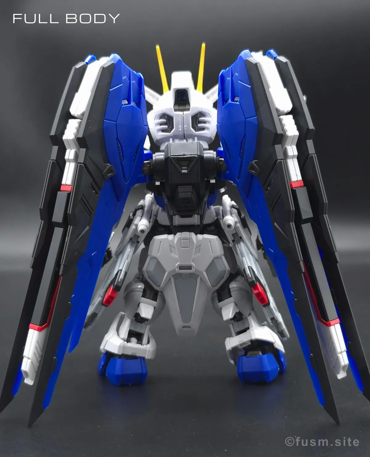 MGSD フリーダムガンダム レビュー 多角的に見た全体の外観・素組み 03