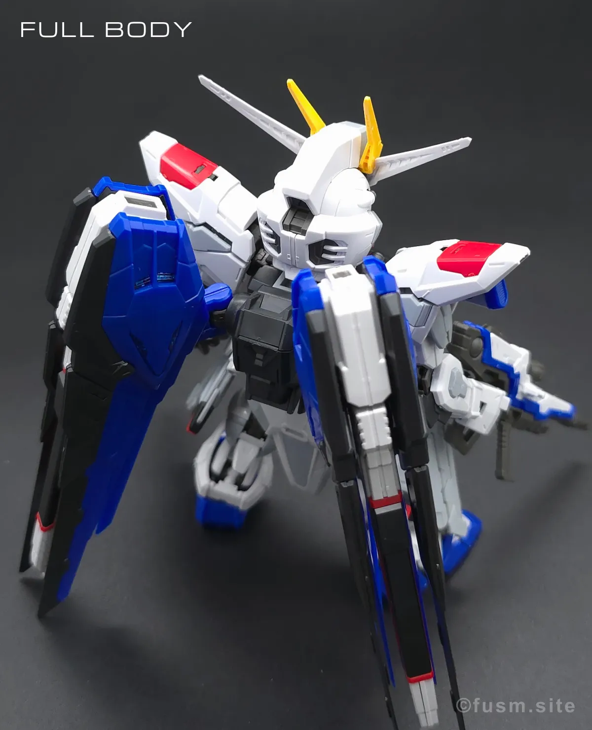 MGSD フリーダムガンダム レビュー 多角的に見た全体の外観・素組み 04