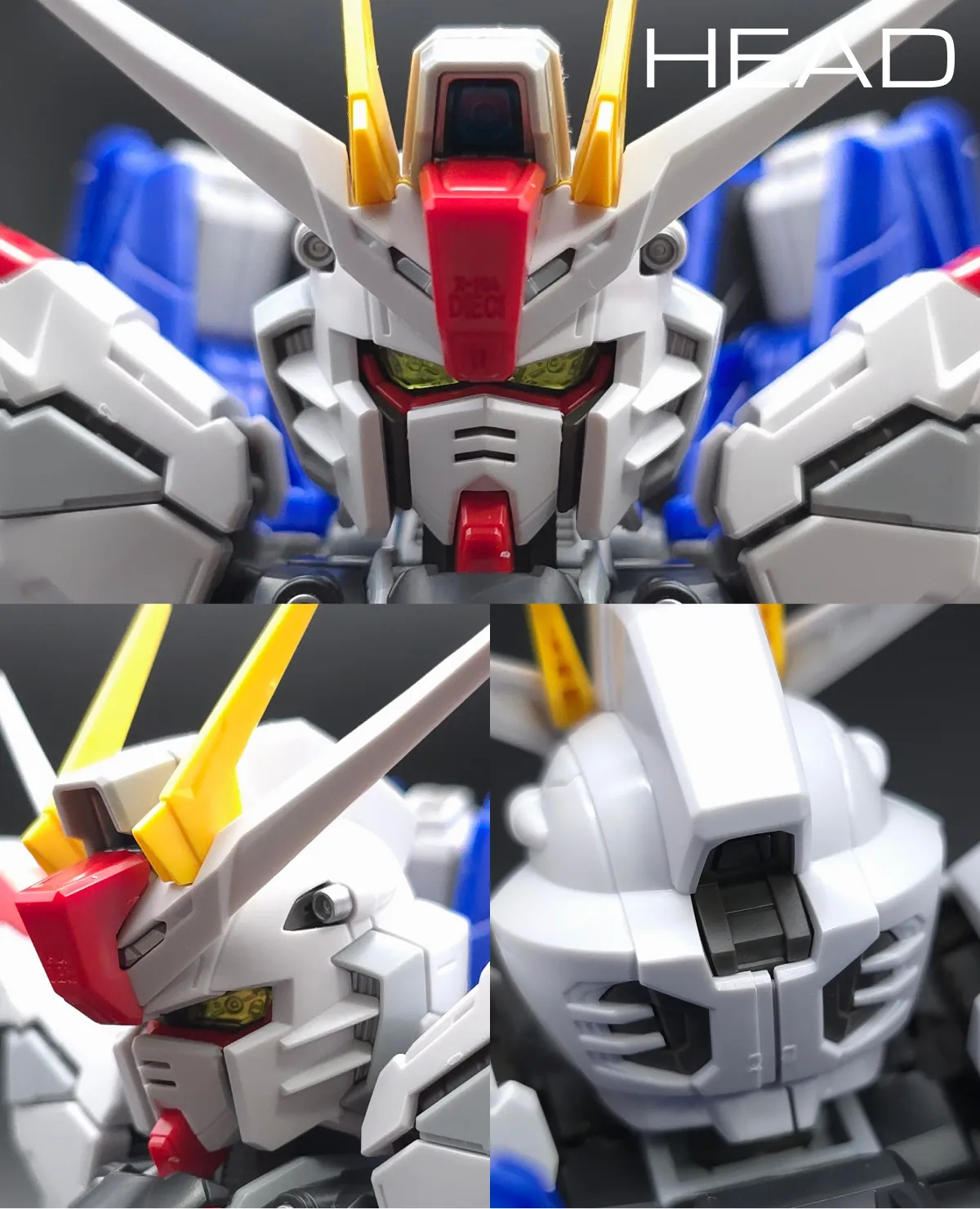 MGSD フリーダムガンダム レビュー 頭部ディテール 01