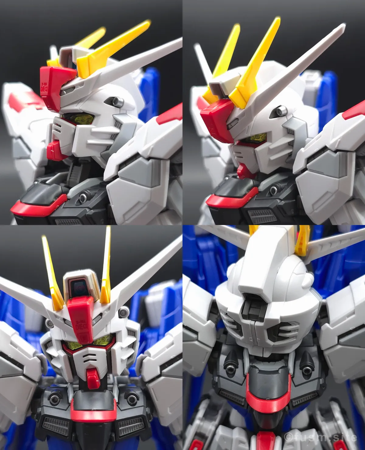 MGSD フリーダムガンダム レビュー 頭部ディテール 可動域 01