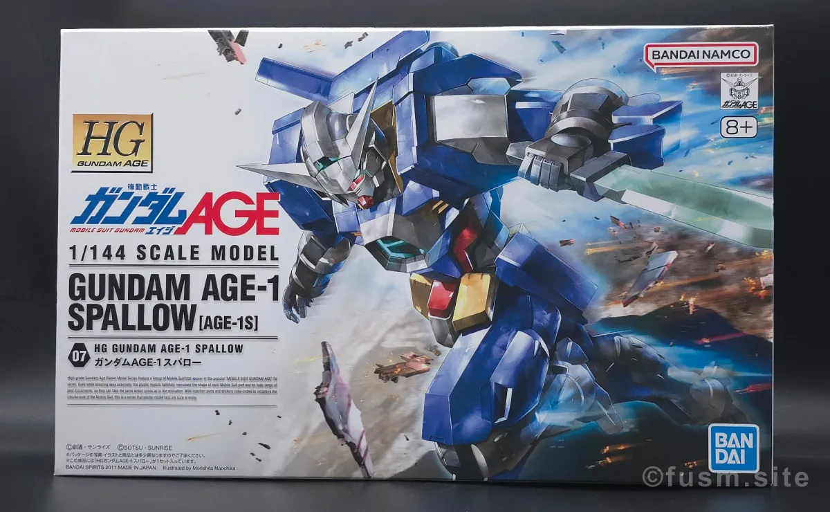 HG ガンダムAGE-1 スパロー レビュー パッケージ 01