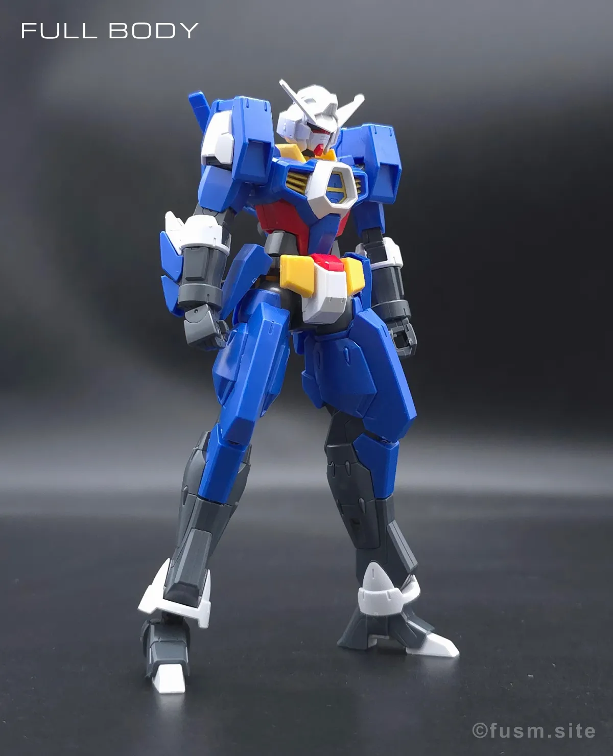 HG ガンダムAGE-1 スパロー レビュー 多角的に見た全体の外観・素組み 05