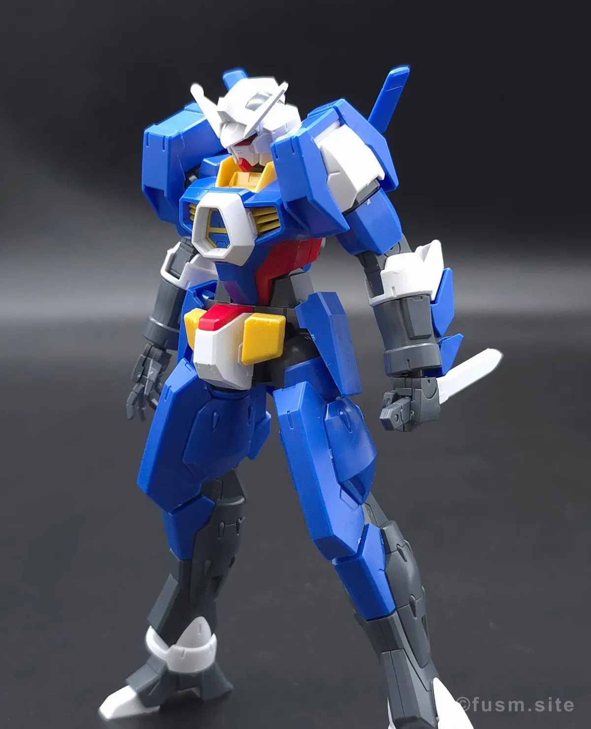 HG ガンダムAGE-1 スパロー レビュー 多角的に見た全体の外観・素組み 07