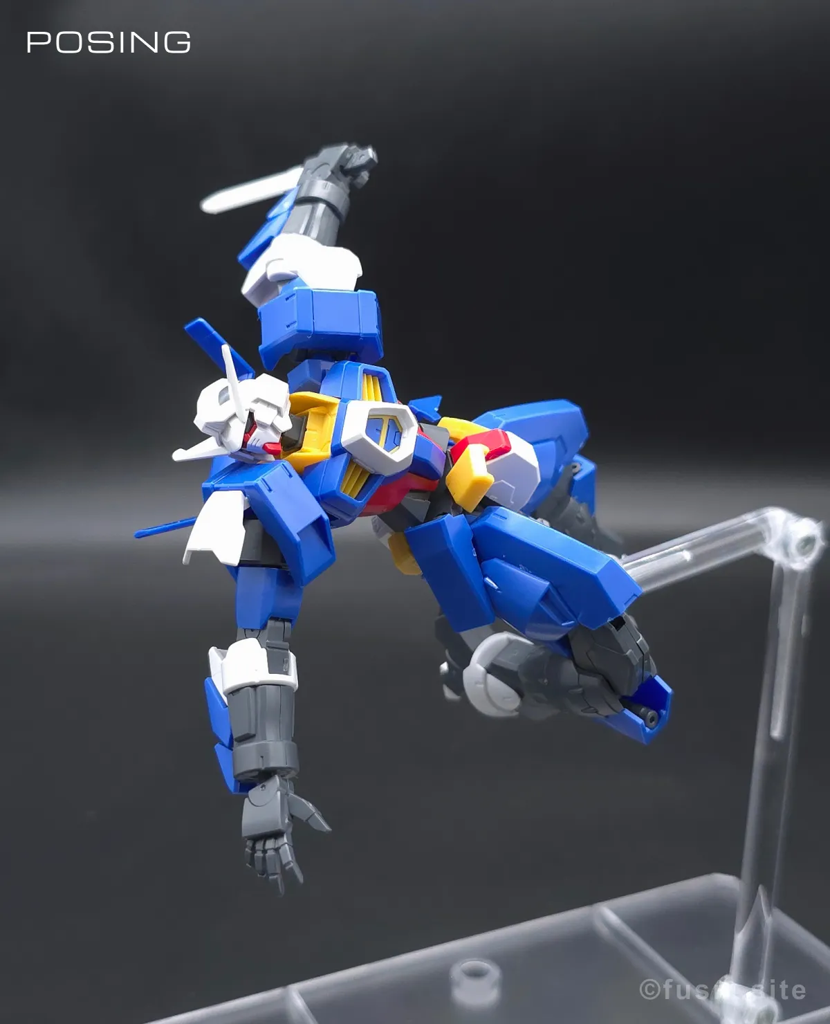 HG ガンダムAGE-1 スパロー レビュー ポージング 04