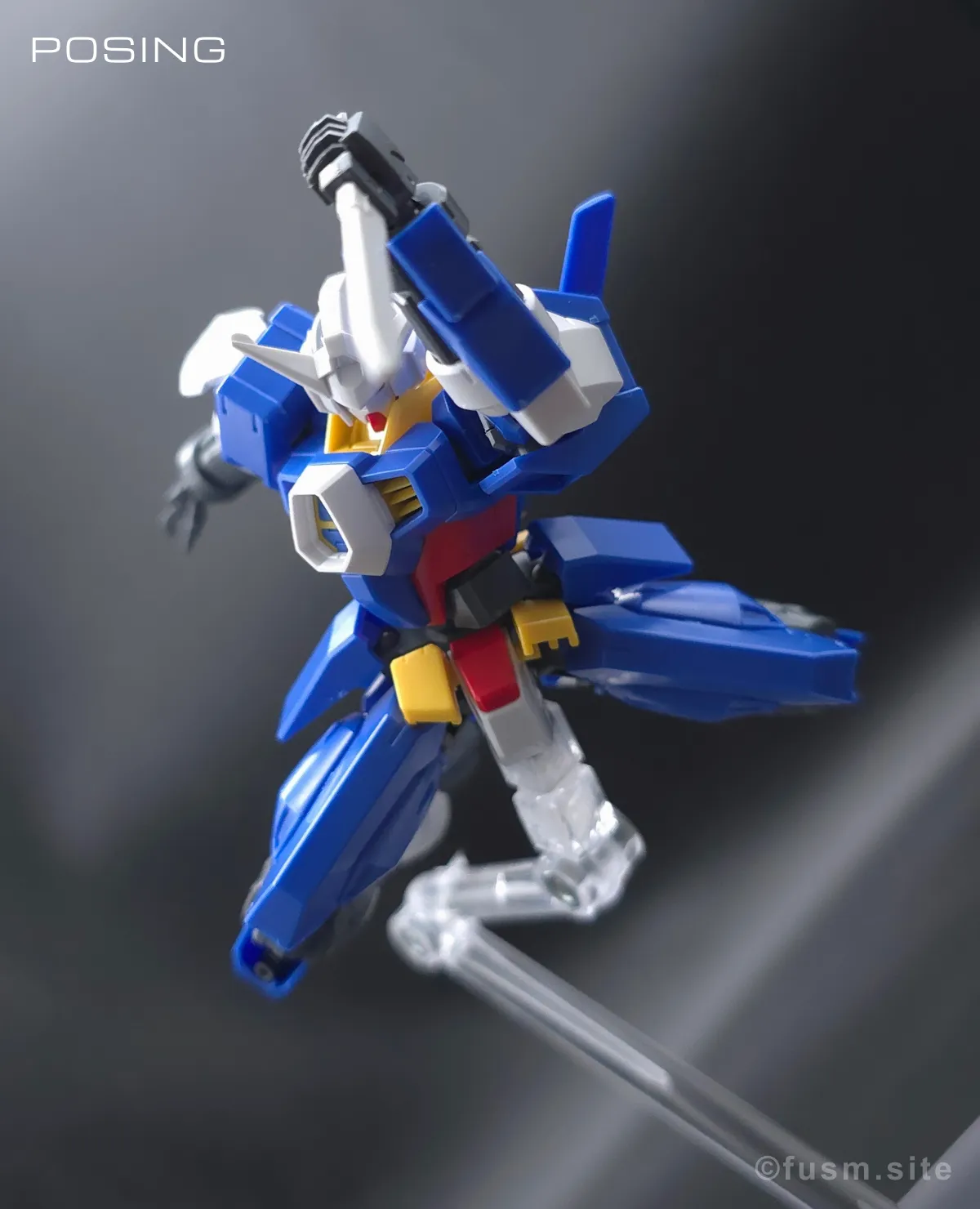 HG ガンダムAGE-1 スパロー レビュー ポージング 05