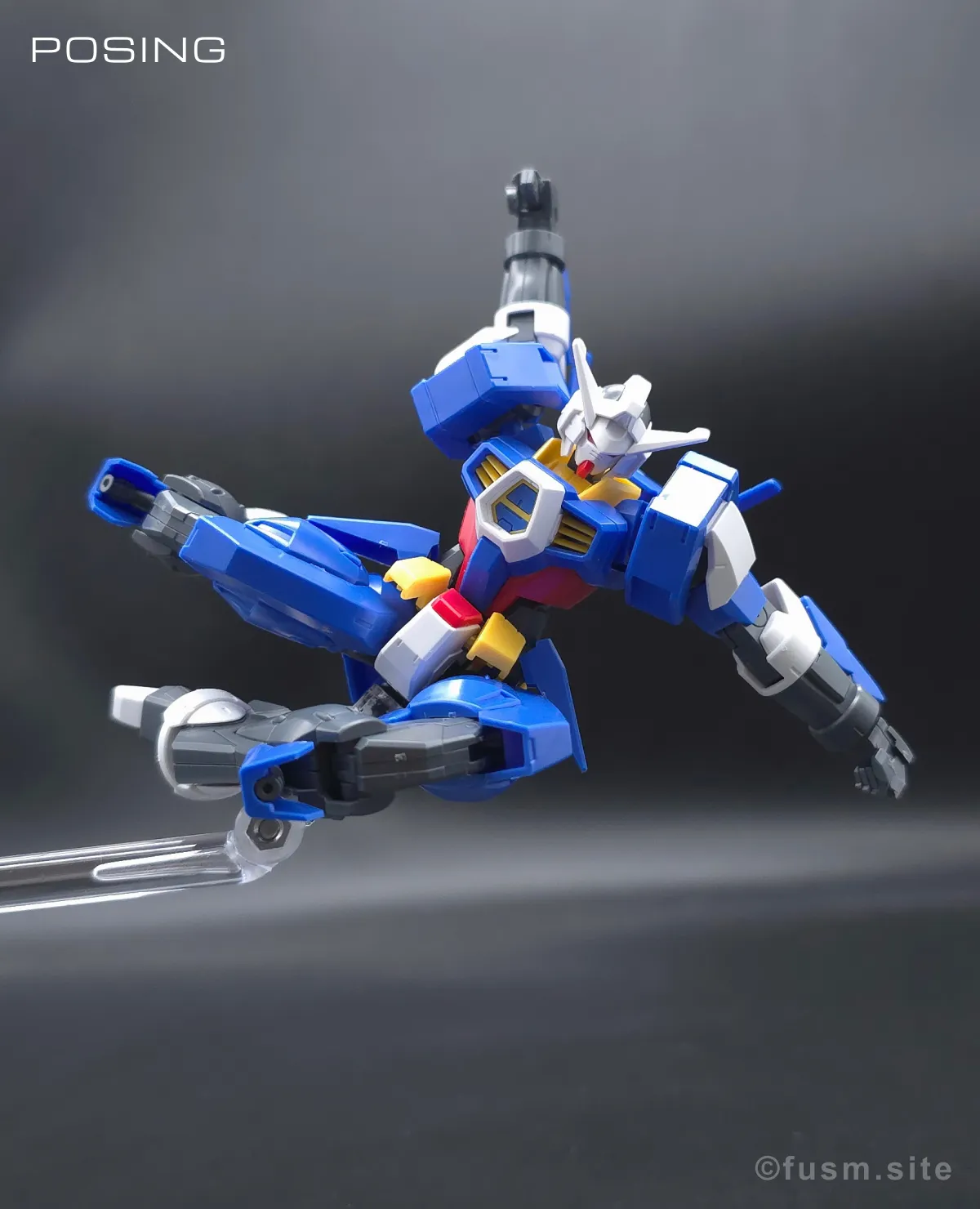 HG ガンダムAGE-1 スパロー レビュー ポージング 10
